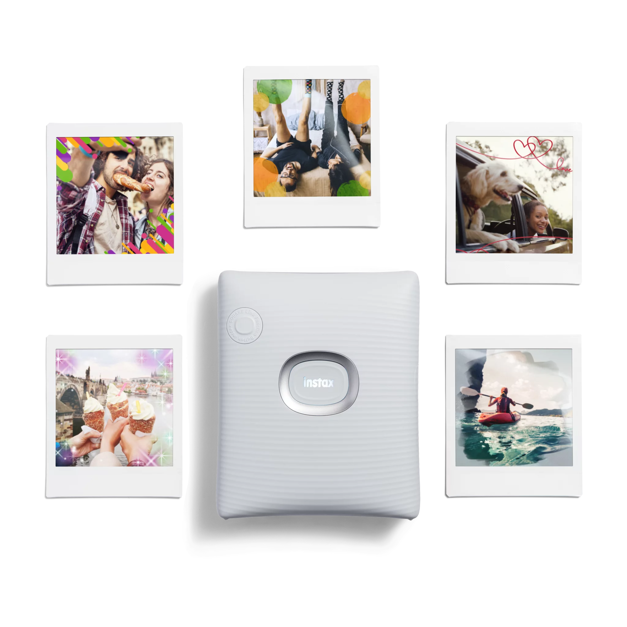 INSTAX SQ LINK WHITE EX D