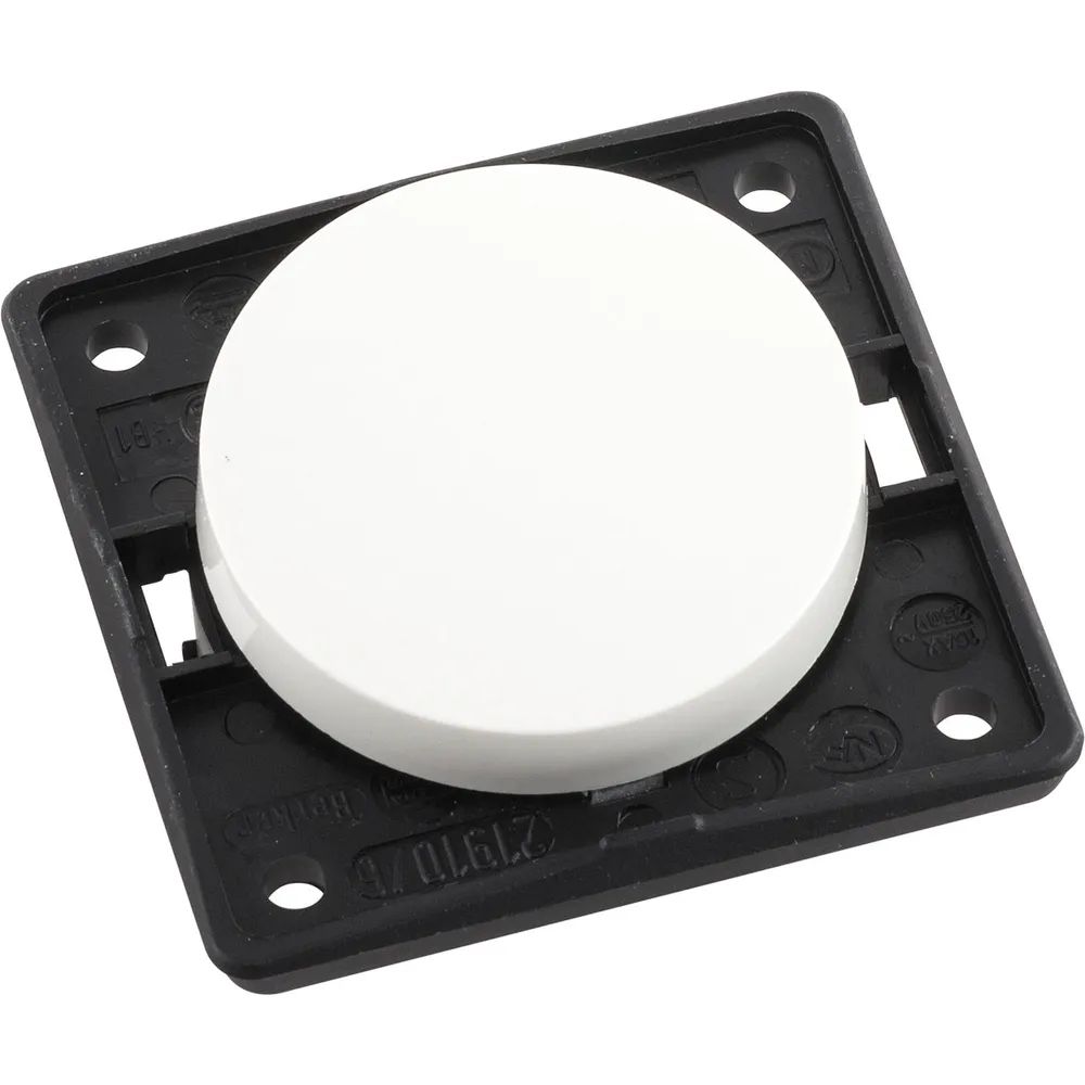 BERKER Integro Flow/Pure Ausschalter 1-polig polarweiß glänzend