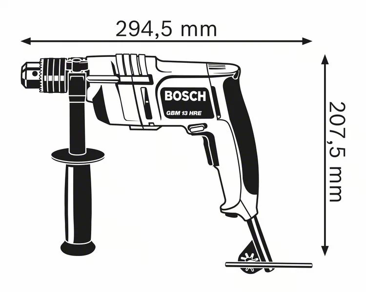 Bosch Professional GBM 13-HRE Bohrmaschine Karton