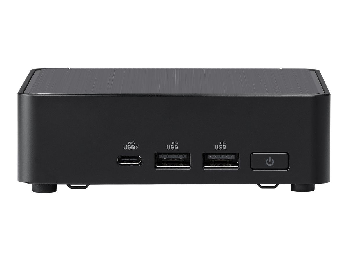 ASUS NUC 14 Pro RNUC14RVKI300000I - Barebone - Mini-PC - 1 x Core 3 100U / 1.2 GHz - RAM 0 GB - Intel Graphics - Bluetooth 5.3, Wi-Fi 6E, 1GbE, 2.5GbE - WLAN: Bluetooth 5.3, 802.11a/b/g/n/ac/ax (Wi-Fi 6E)
