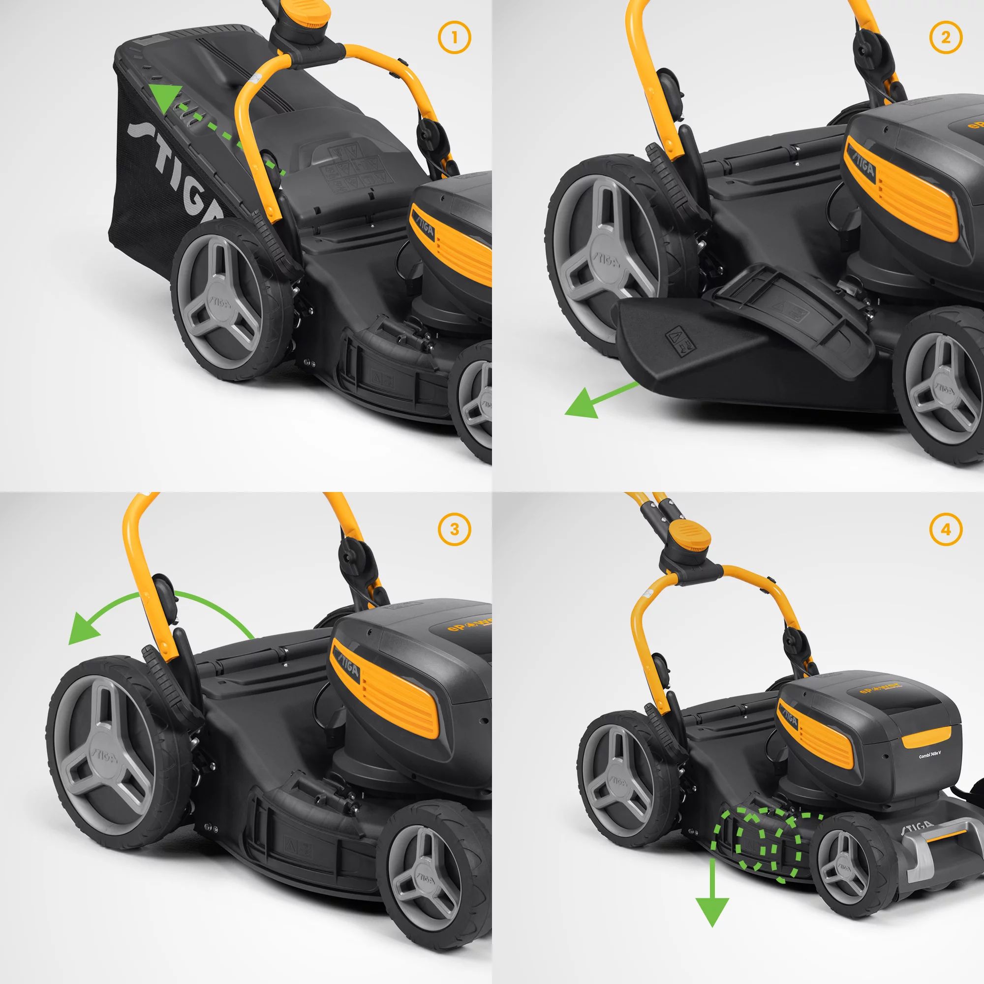 STIGA Combi 748e V Kit 