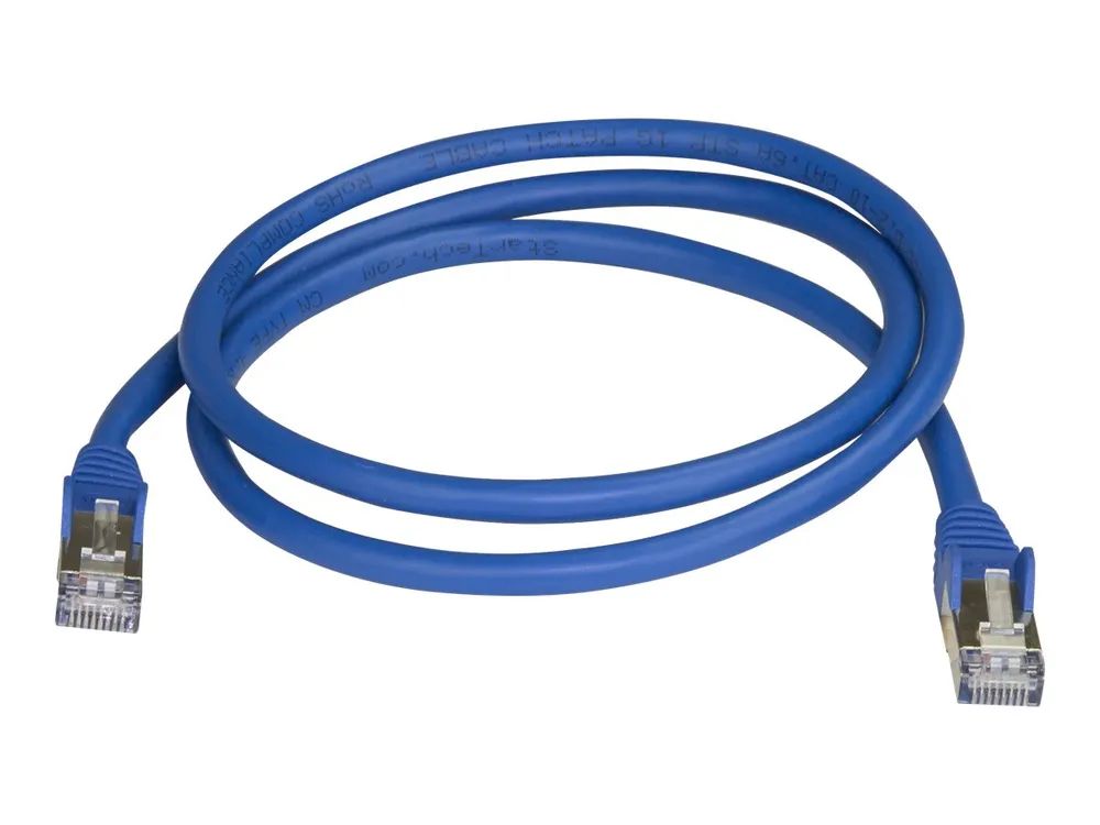 StarTech.com 5m CAT6a Patchkabel - blau - snagless RJ46 - Patch-Kabel - RJ-45 (M)