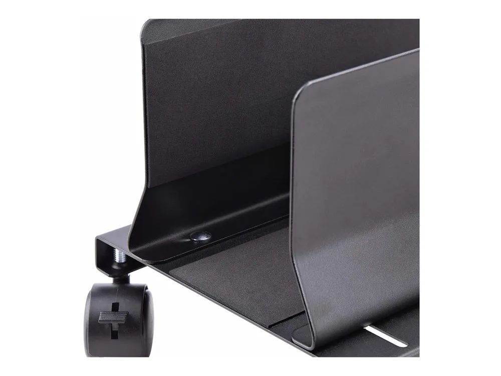 StarTech.com Computer Tower Cart Rolling CPU Caddy w/ Wheels, Adjustable
