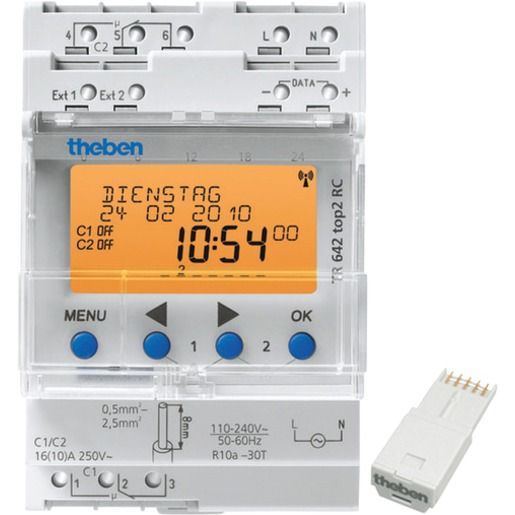 Theben DIGITAL SCHALTUHR / THEBEN TR 642 TOP2 RC T6420300