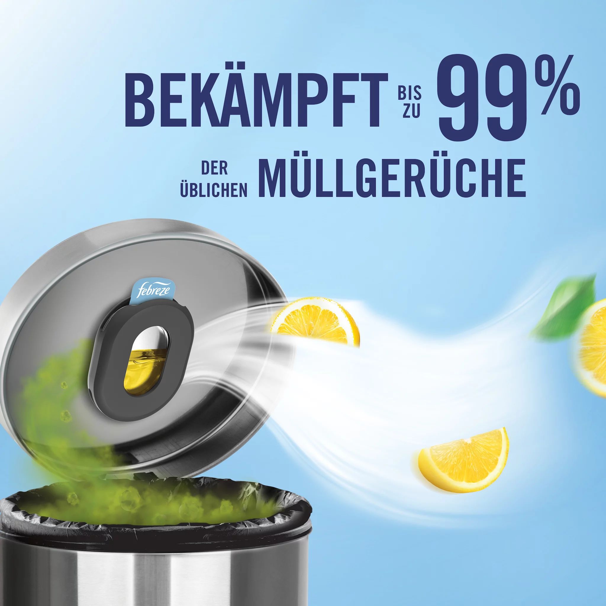 Febreze Mülleimererfrischer Nachfüller Zitrusfrische Duo = 9,76ml