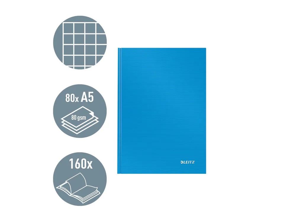 Esselte Leitz Solid - Notizbuch - A5 (148 x 210 mm)