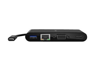 Belkin Multiport-Adapter - USB-C - VGA, HDMI
