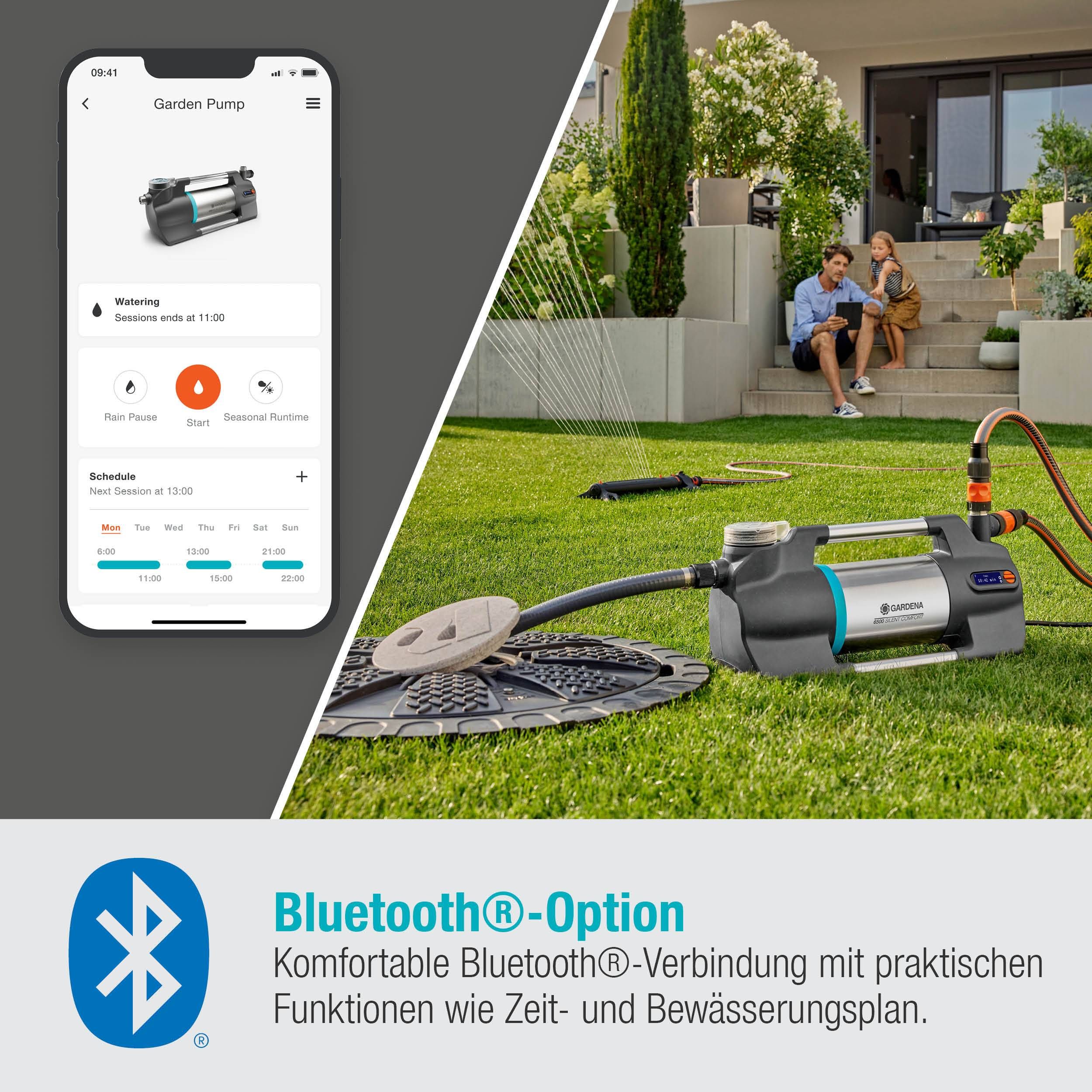 Gardena Gartenpumpe 6500 SilentComfort