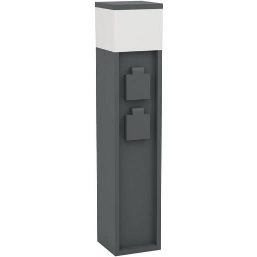 Eglo GARTEN-STECKDOSENSÄULE E27 / EGLO PARK 5 SCHW. 25R511 901032