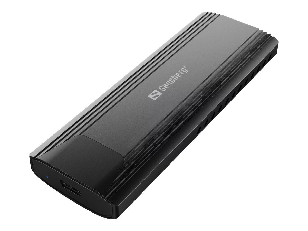 SANDBERG Speichergehäuse - M.2 - M.2 NVMe Card - USB 3.2 (Gen 2)