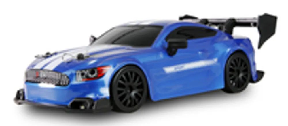 Amewi Drift Racing Car 4WD 1 24 RTR blau mit Unterbodenbeleu