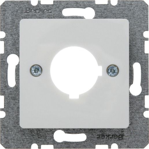 Berker Z-PLATTE F.MELDE+BEF.GER22,5MM / BERKER 143209 S.1/B.X PWGLÄ 143209