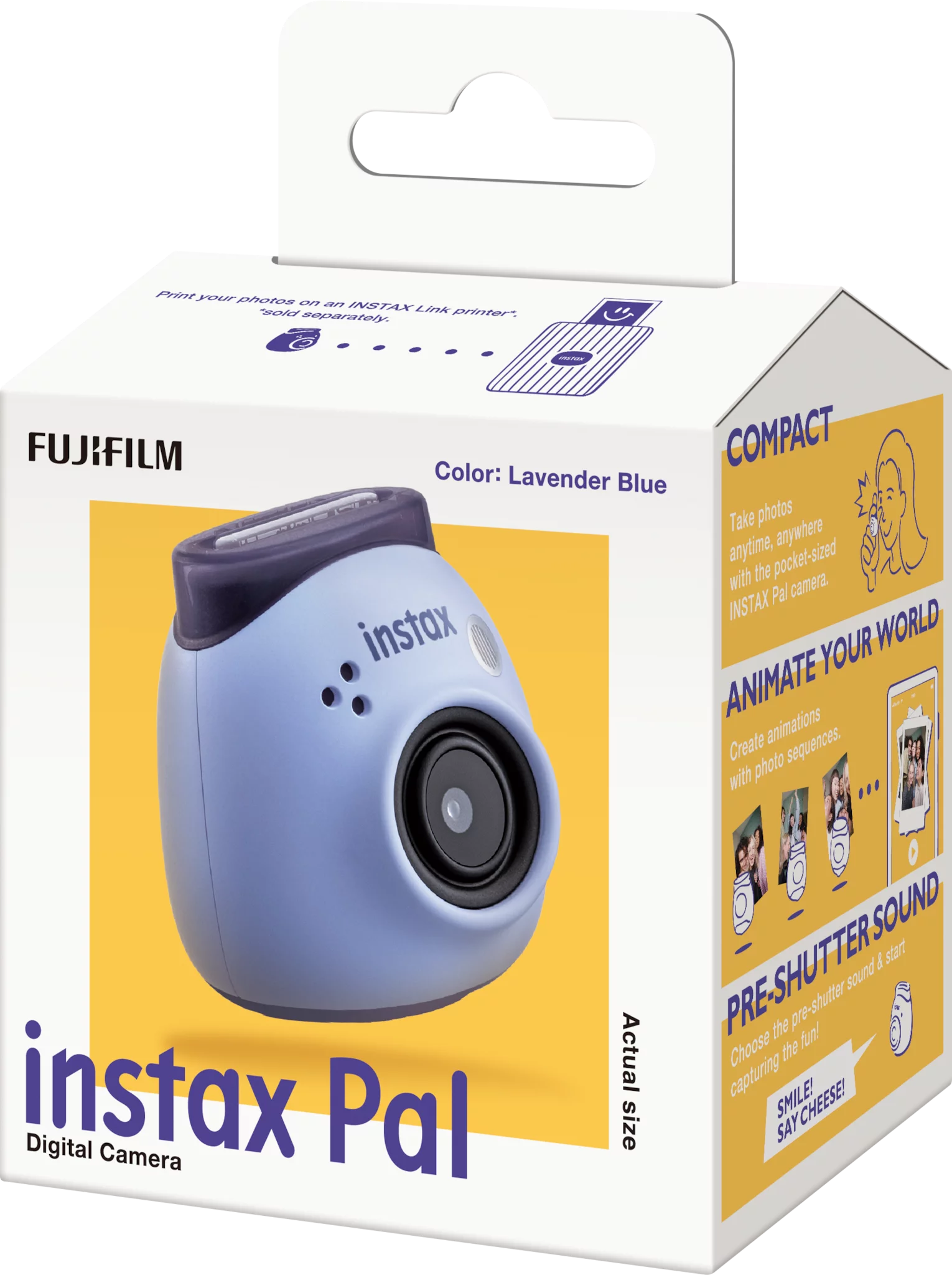 Fujifilm Instax Mini Pal, Lavender Blue