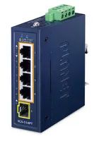 Planet Industrial PoE+ SFP IGS-514PT - Switch - 1 Gbps