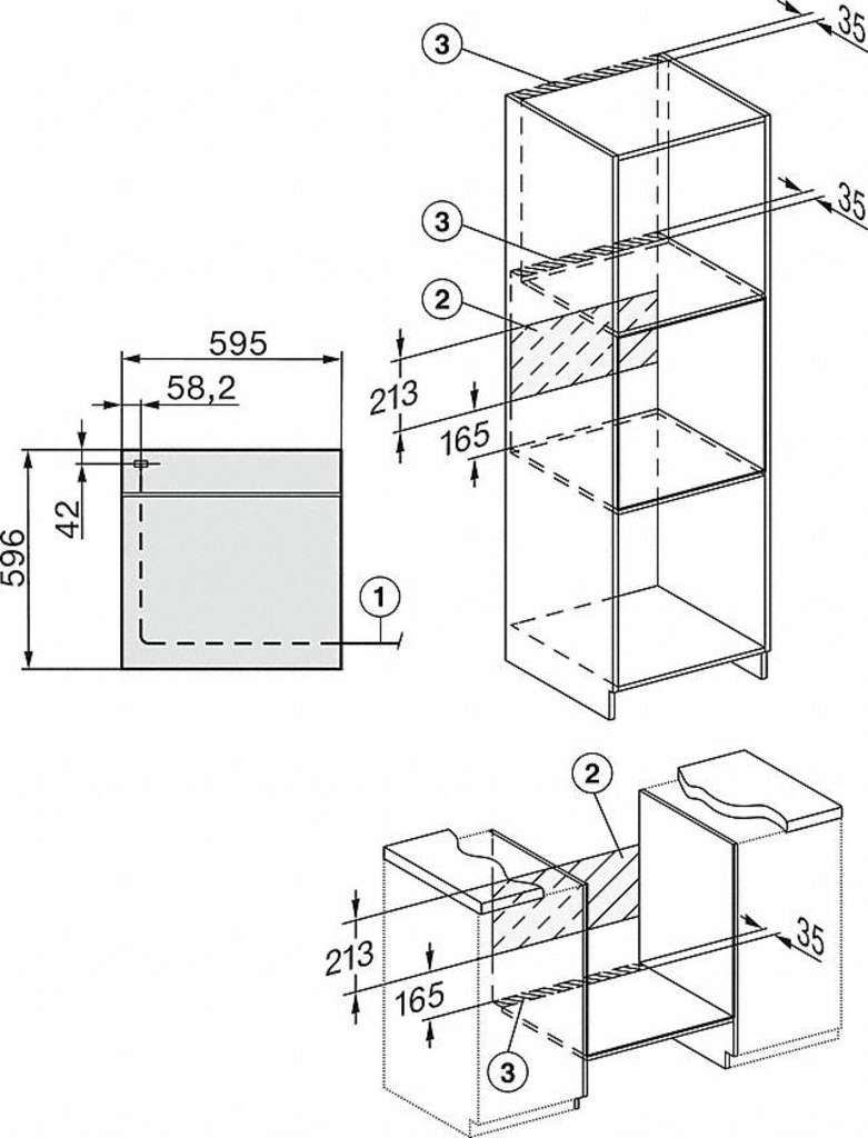 Miele Einbau-Backofen H 7460 BP Graphitgrau