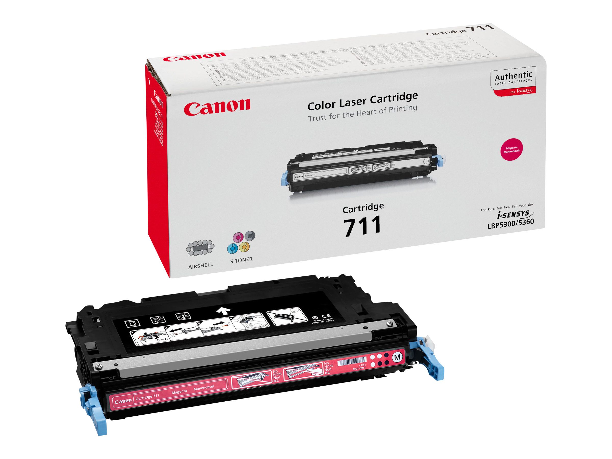 Canon 711 - Magenta - Original - Tonerpatrone