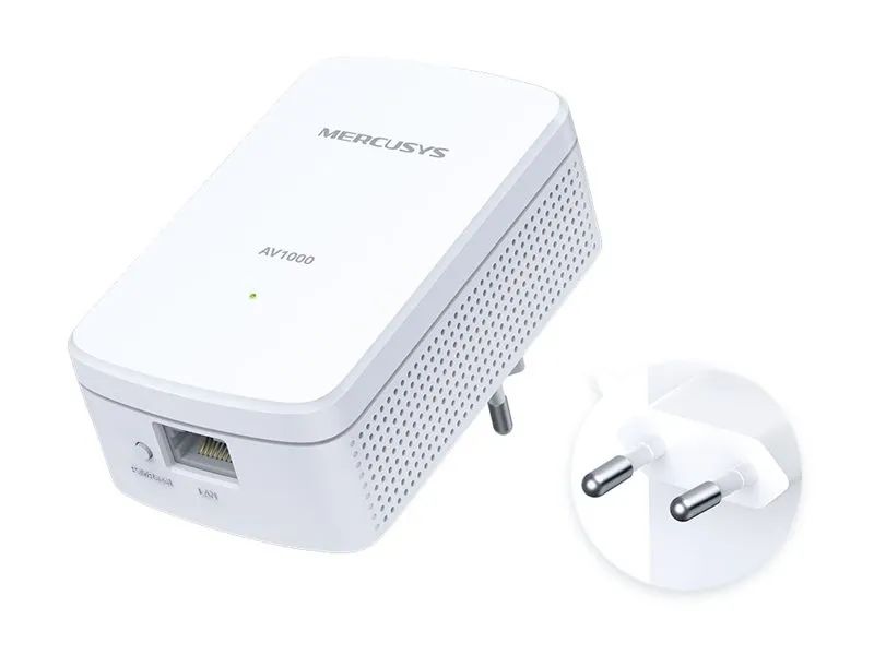 Mercusys MP500 KIT V2 - Starter Kit - Powerline-Adapter-Kit 1GbE, HomePlug AV (HPAV)