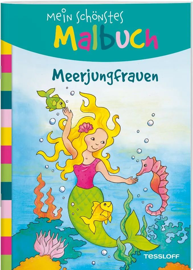 Tessloff Verl.Ragnar Tessloff GmbH& Mein schönstes Malbuch. Meerjungfrauen