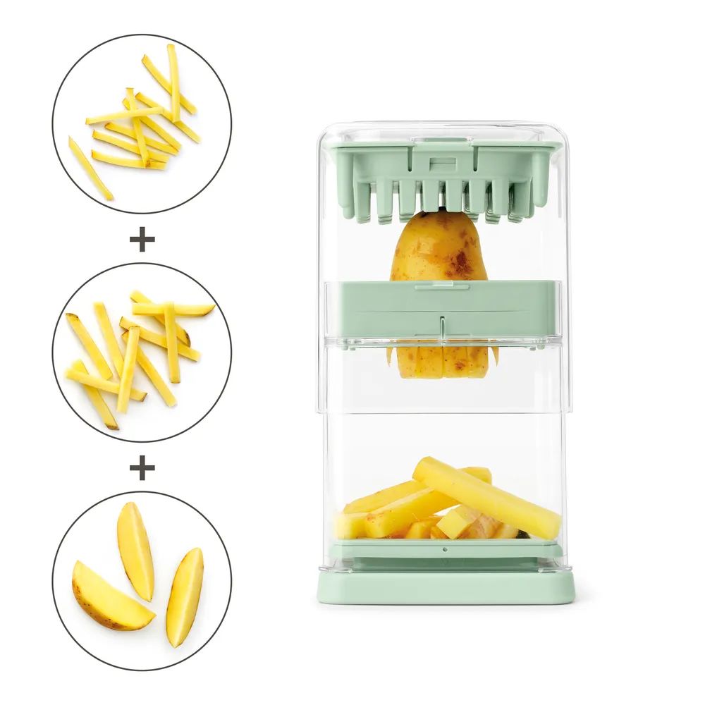 Brabantia Tasty+ Kartoffelschneider - Jade Green