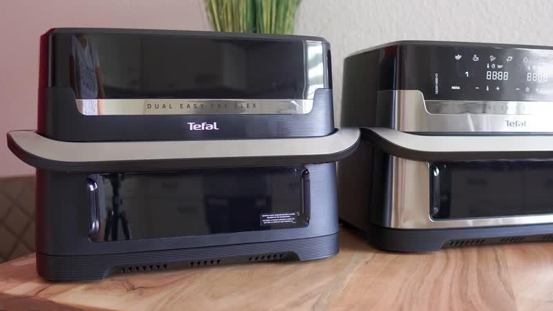Tefal EY9228 Heißluftfritteuse Dual Easy Fry Flex (9L)