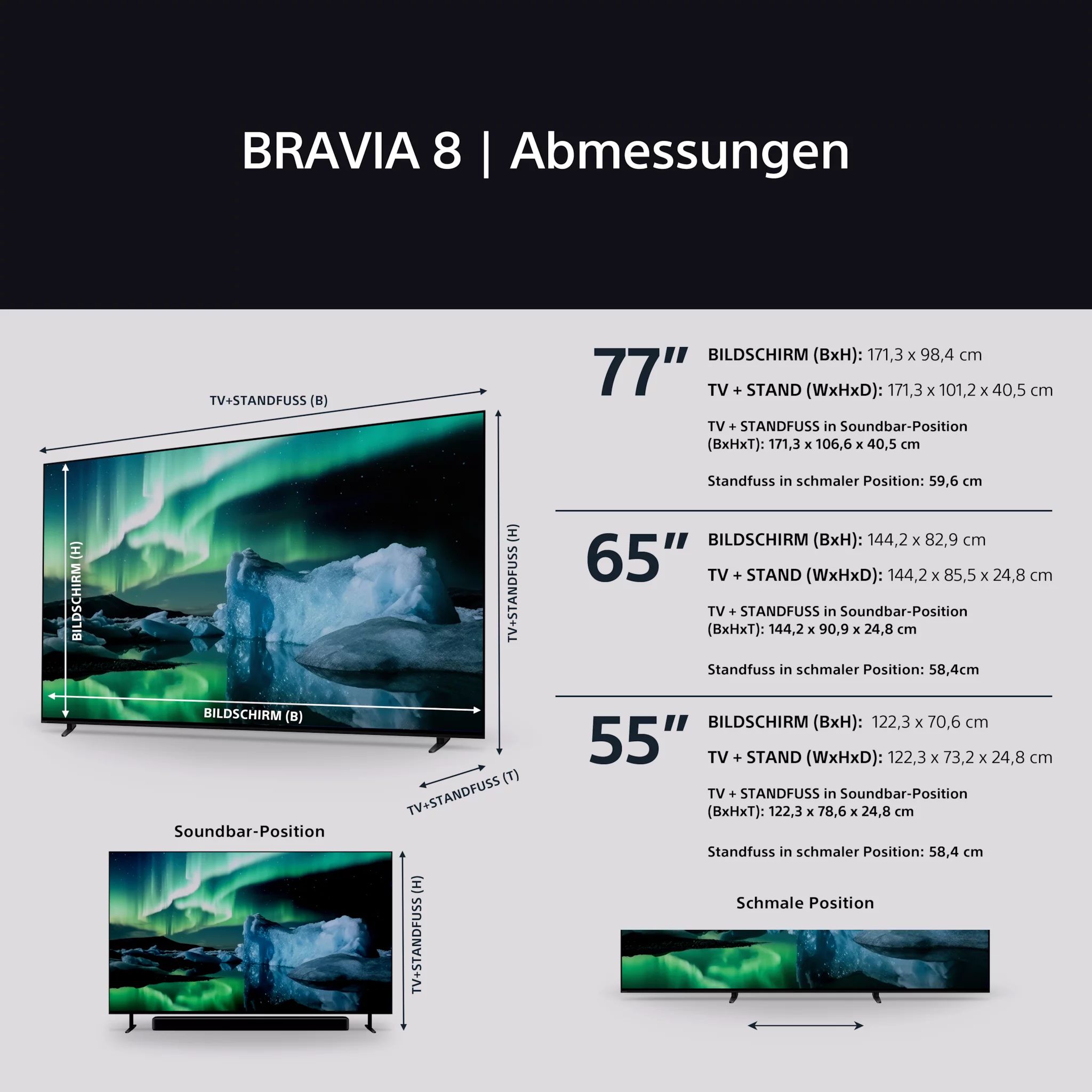 Sony K77XR80PAEP Bravia 8 (XR80) 77''