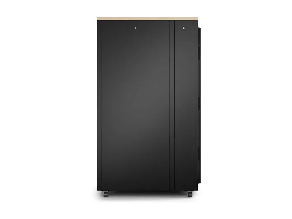 APC NetShelter - Schrank (horizontal) - schallisoliert - Wechselstrom 230 V - Ahorn - 38U - 48.3 cm (19")