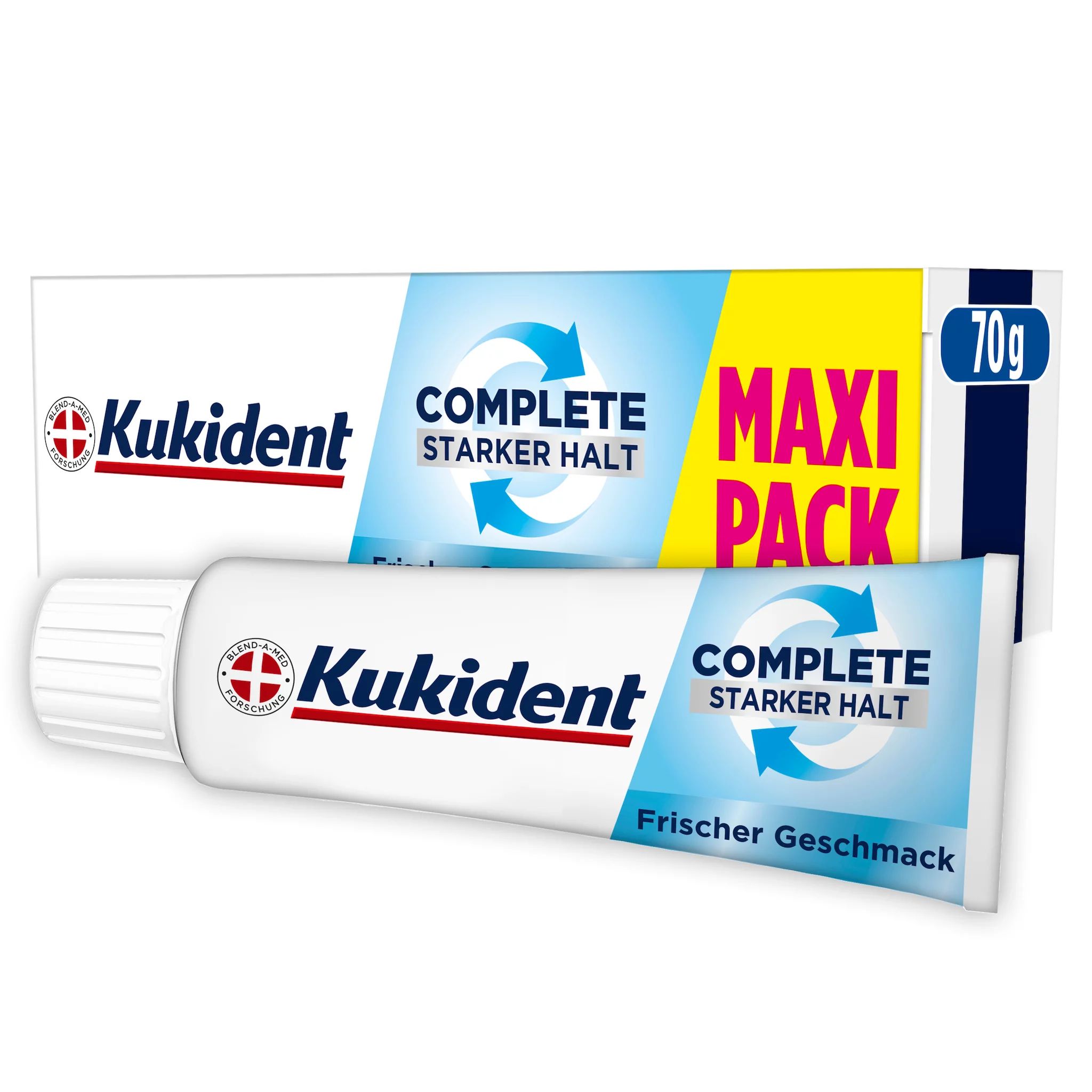 Kukident Haftcreme Complete Frischer Geschmack 70g