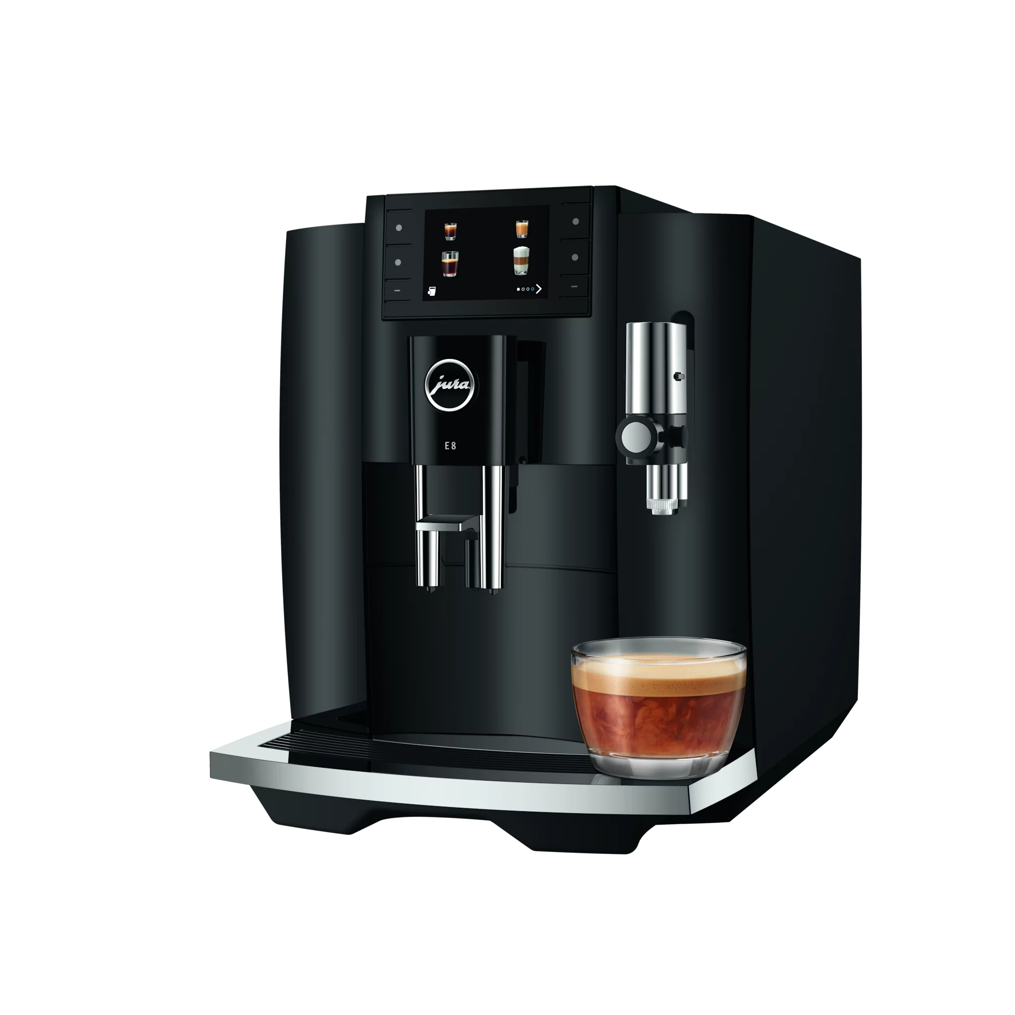 Jura E8 EC, Piano Black