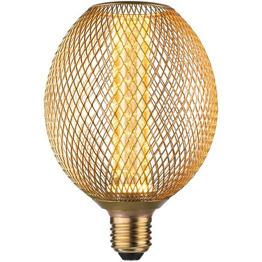 Paulmann LED GLOBE E27 200LM 4,2W 1800K / PAULMA METAL.SPIRAL 25L511 29089