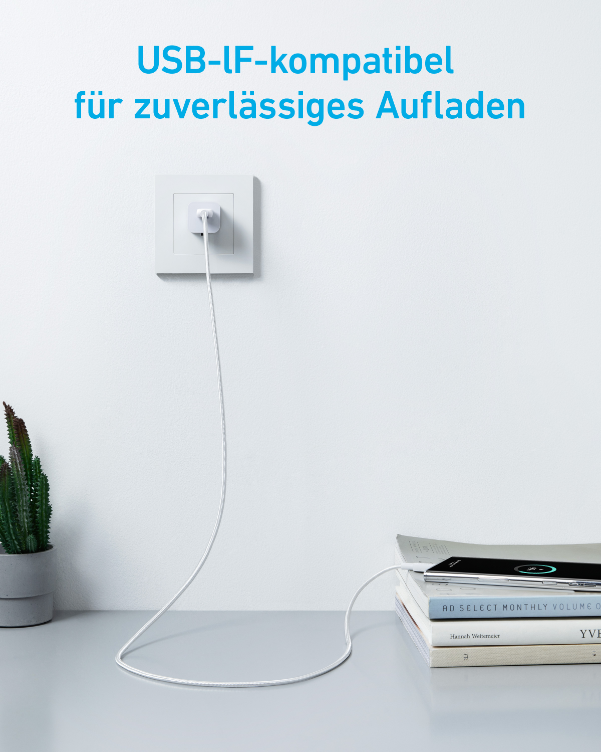 Anker 322 USB-A to USB-C Cable 3ft Brai