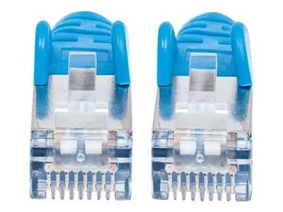 Intellinet Network Patch Cable, Cat6, 30m, Blue, Copper, S/FTP, LSOH / LSZH, PVC, RJ45, Gold Plated Contacts, Snagless, Booted, Polybag - Patch-Kabel - RJ-45 (M)
