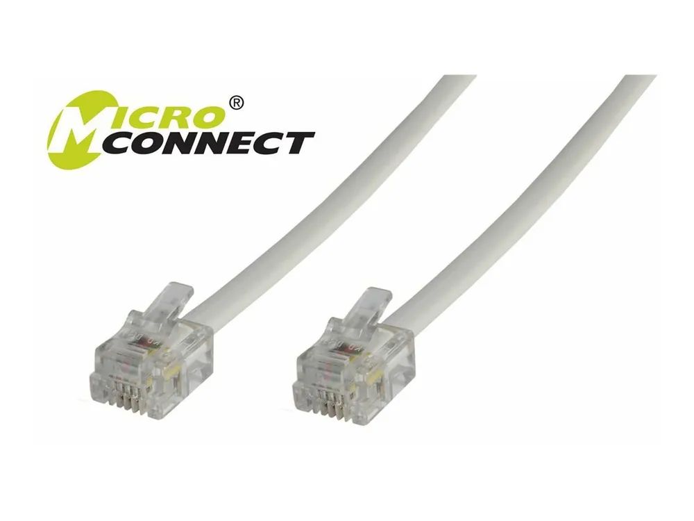 MicroConnect Modular - Telefonkabel - RJ-11 (6-polig)