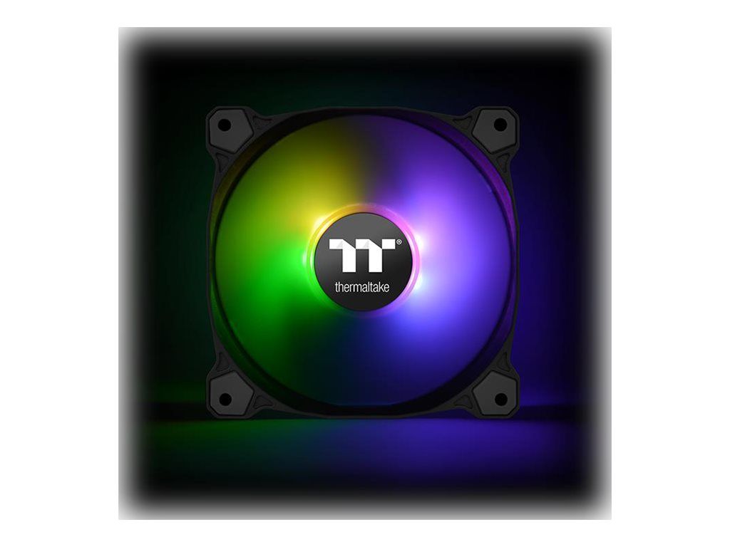 Thermaltake Pure 12 ARGB Sync Radiator Fan TT Premium Edition - Gehäuselüfter - 120 mm (Packung mit 3)