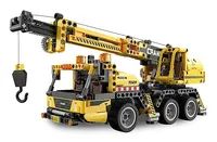 JAMARA CaDA Mobilkran Bricks gelb 8+