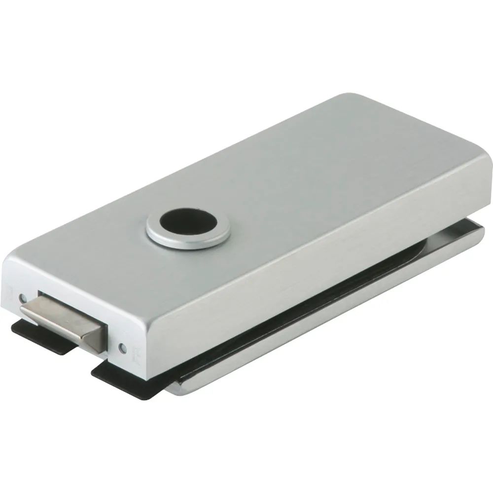 Dorma-Glas Schloss Studio Classic unversperrbar, Glas 8 mm, silber eloxiert (10.002)