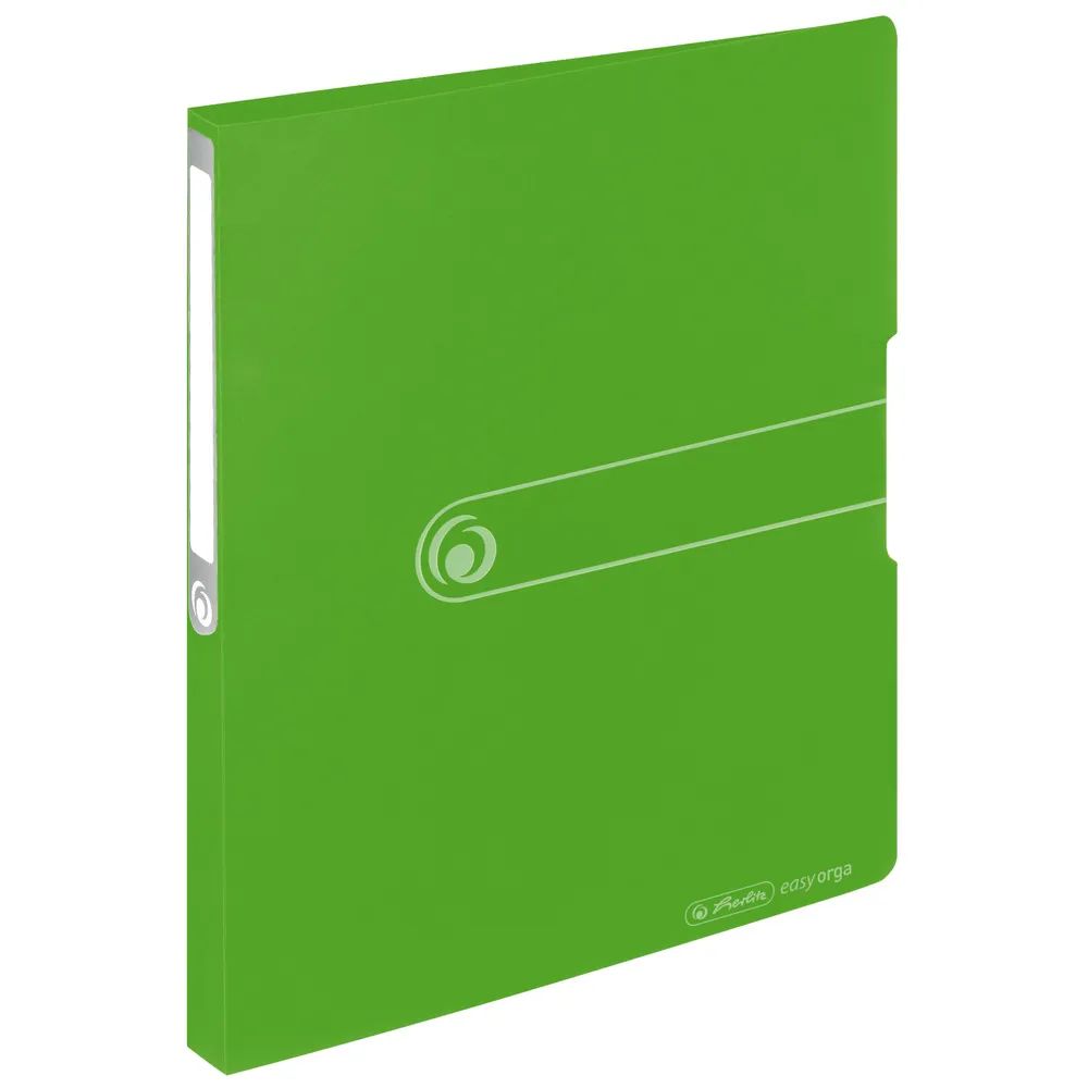 herlitz Ringbuch HERLITZ EASY Orga to Go A4 Rückenbreite 27mm 2-D-Ringe PP Opak Apfelgrün