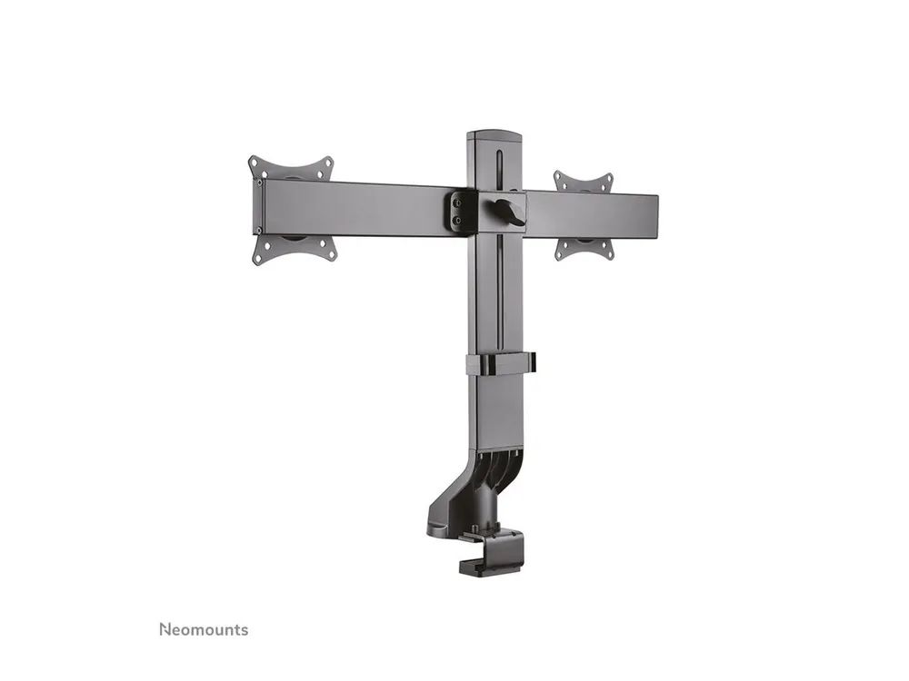 Neomounts FPMA-D860D - Befestigungskit - Voll beweglich - für 2 LCD-Displays - Schwarz - Bildschirmgröße: 25.4-68.6 cm (10"-27")