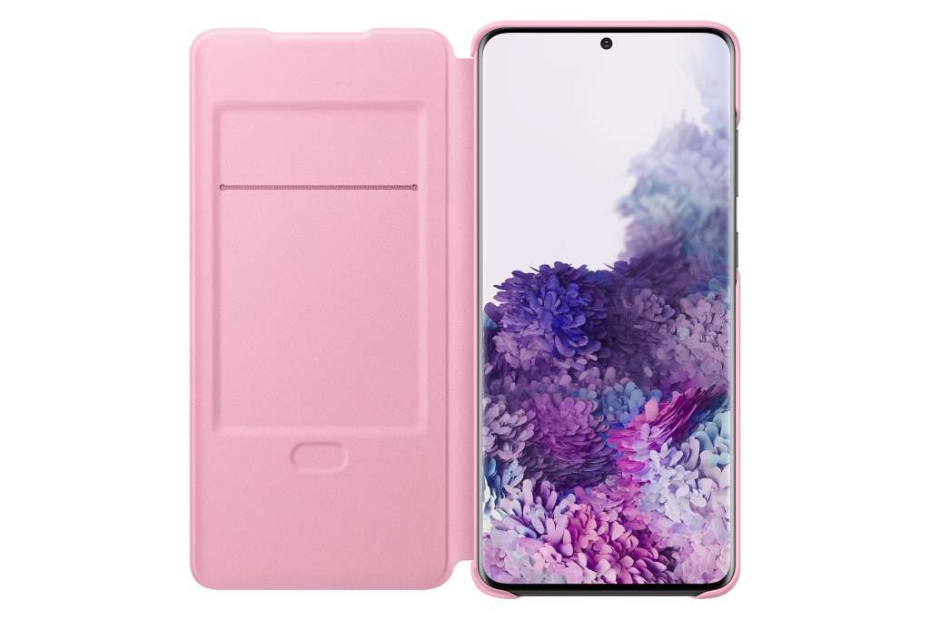 Samsung LED-View-Cover "EF-NG985" für Galaxy S20+, Pink