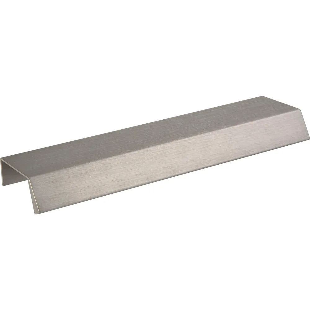 Furnipart Griffleiste Bench LA 2x80,Länge 200 mm,Aluminium Edelstahl Effekt