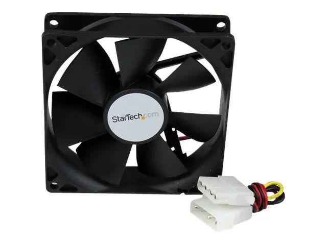 StarTech.com 92mm Gehäuselüfter - 9cm Lüfter für PC Gehäuse mit LP4 Molex Stecker (92mmx92mmx25mm)