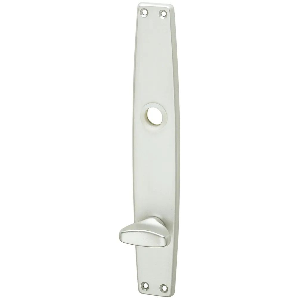 Grundmann Langschild WG 1000 FAVORIT, WC 90, m. Drehknopf, Alu poliert