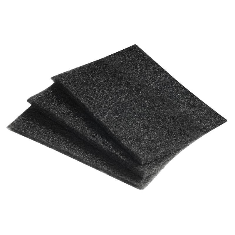 Xavax 181565 Motorfilter, Aktivkohlefiltermaterial, 3 Stück