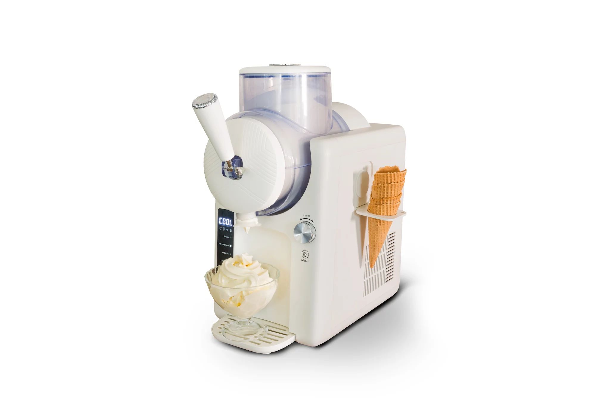 Unold 48950 2in1-Slush und Softeismaschine Sofie