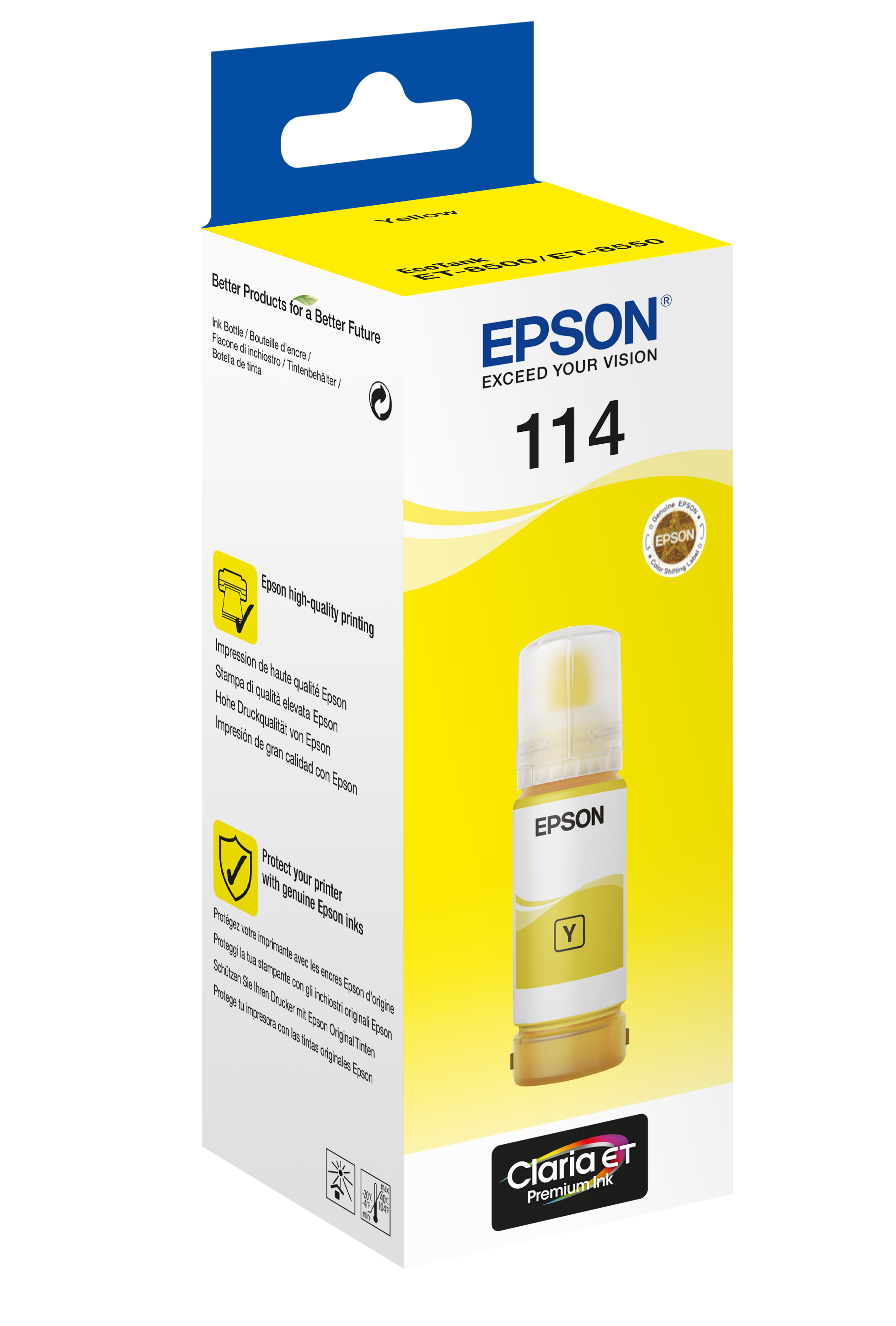 Epson EcoTank 114, gelb