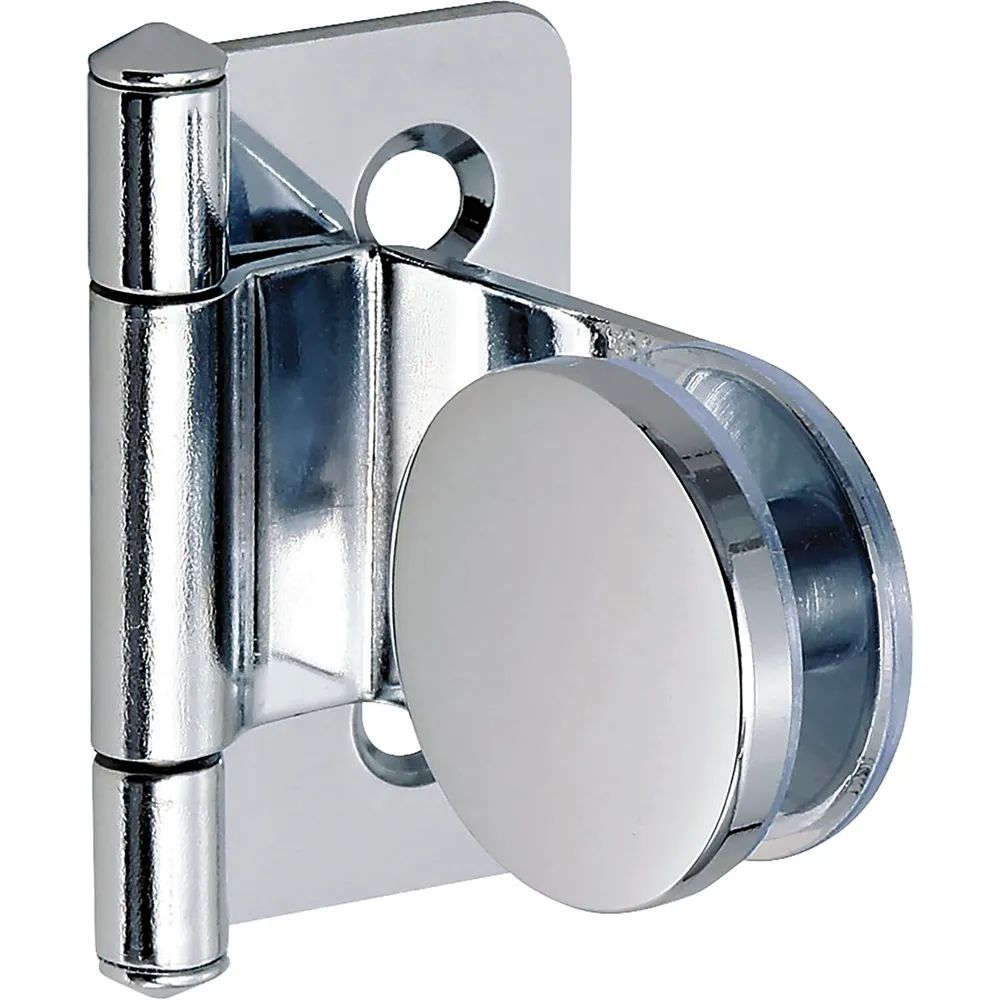 LAMP®Glastürscharnier GH34-0, Glas 4-6mm; 32x38 mm, Stahl verchromt