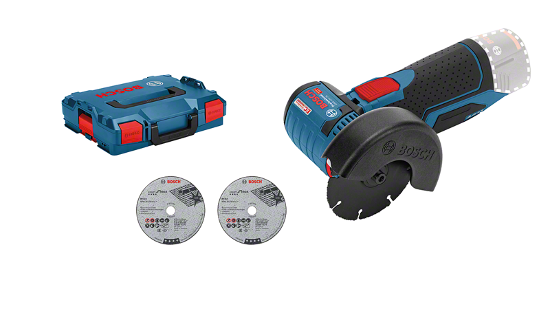 Bosch Professional GWS 12V-76 solo + L-Boxx