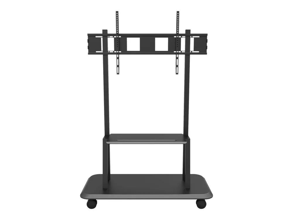 Techly Wagen - für Flachbildschirm - Schwarz (55"-120")