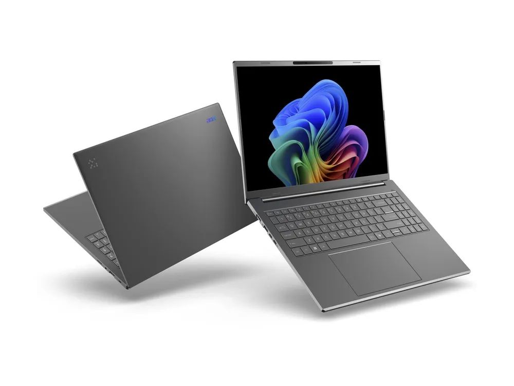 Acer Aspire 16 AI A16-61M - 180°-Scharnierdesign - AMD Ryzen AI 7 350 / 2 GHz - Win 11 Home - Radeon 860M - 32 GB RAM - 1.024 TB SSD NVMe, QLC - 40.6 cm (16")