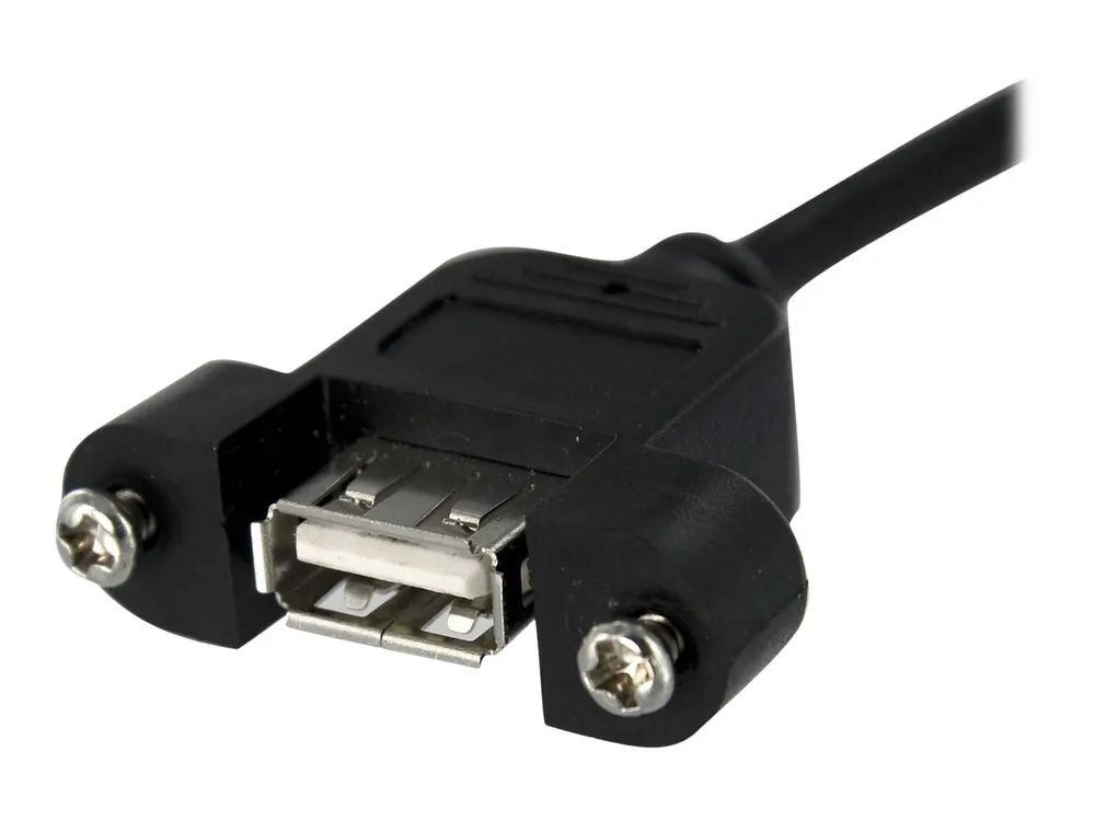 StarTech.com 90cm USB 2.0 Blendenmontage Kabel - USA A auf 5 pin Mainboard Pfostenstecker Buchse - Bu/Bu - USB-Kabel intern auf extern - 5-poliger USB 2.0-Header (W)