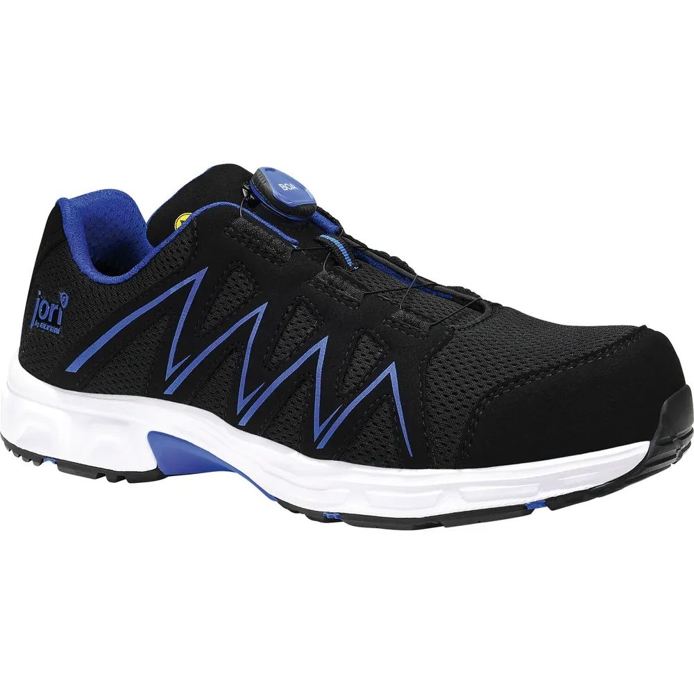 JORI Sicherheitshalbschuh Speedy BOA Black-Blue Low ESD S1P 40